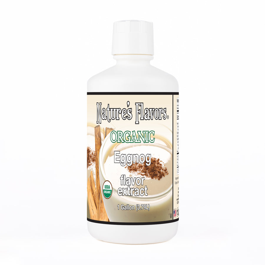 Organic Eggnog Flavor Extract Without Diacetyl
