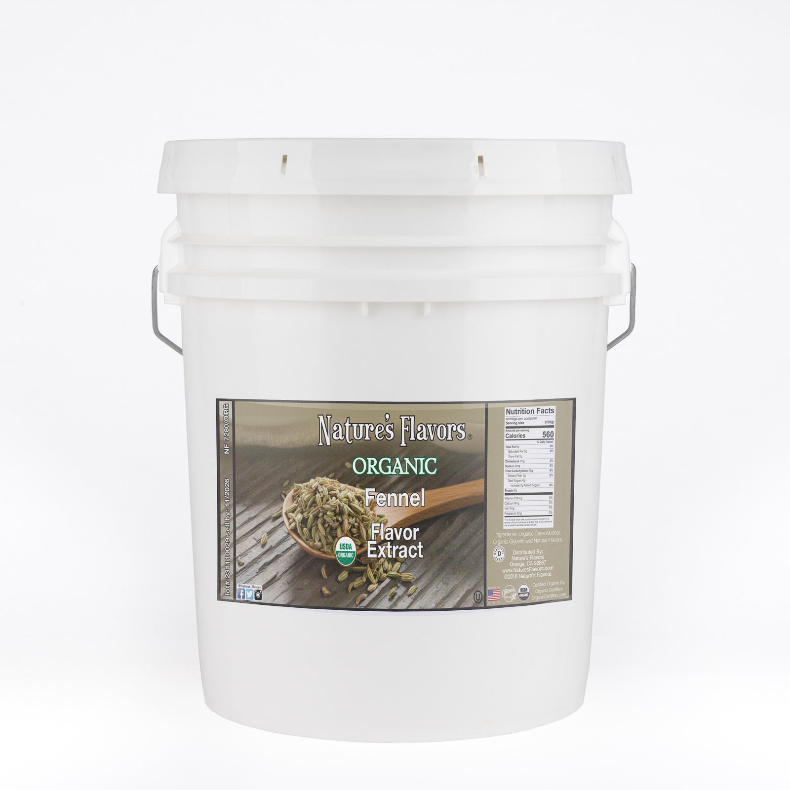 Organic Fennel Extract | Nature's Flavors