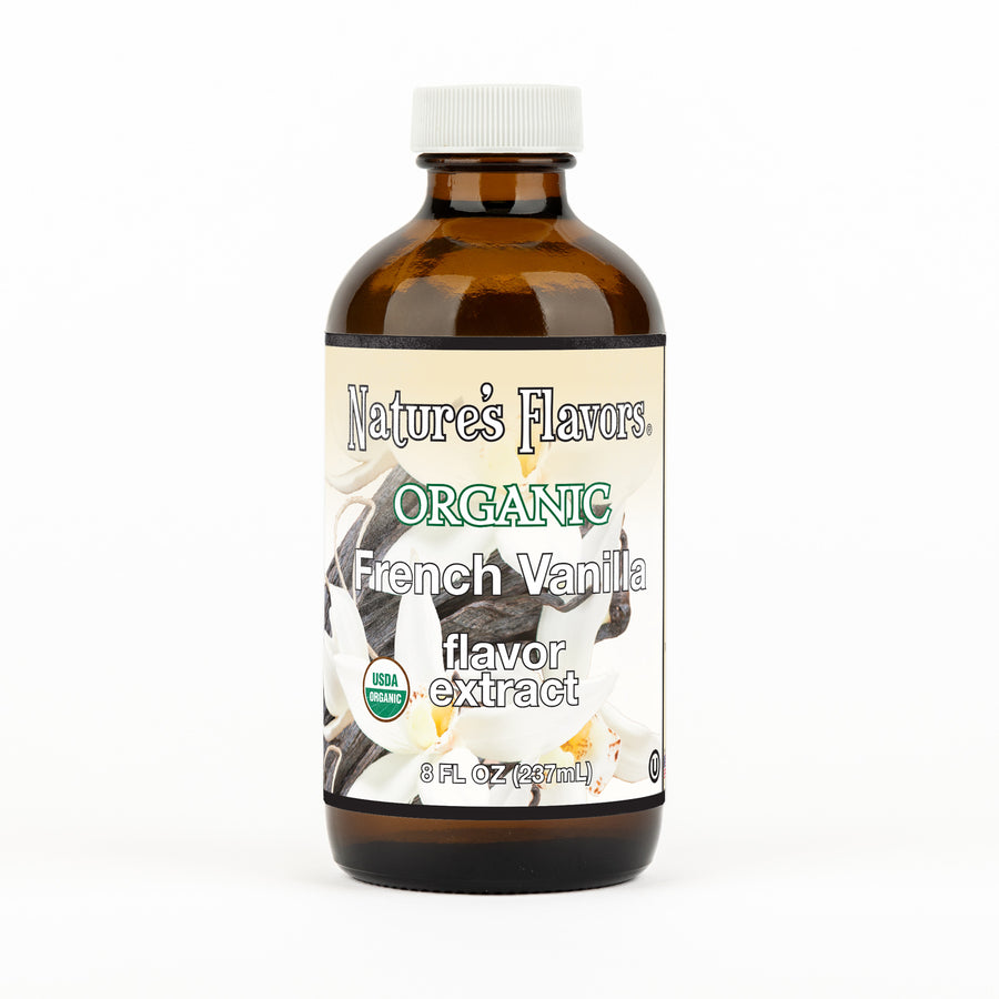 Organic French Vanilla Flavor Extract Without Diacetyl