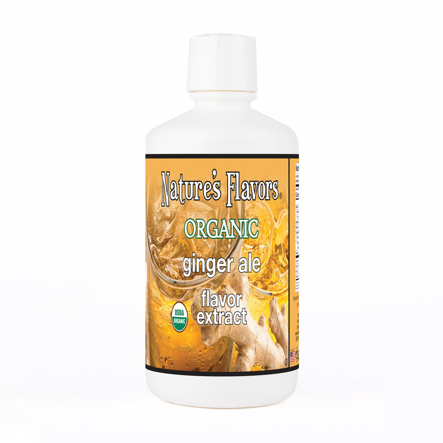 32 oz. | Ginger Ale Flavor Extract, Organic | Nature's Flavors 32 oz. | Ginger Ale Flavor Extract, Organic | Nature's Flavors