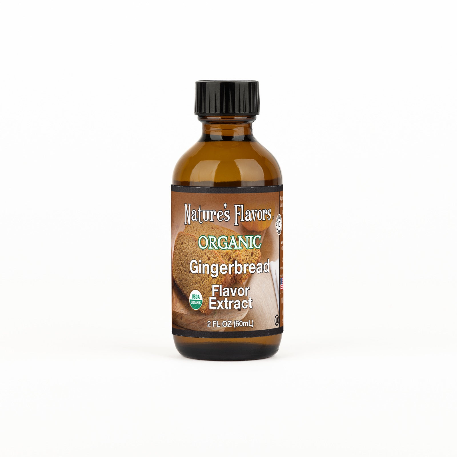 Organic Gingerbread Flavor Extract Without Diacetyl – Nature's Flavors