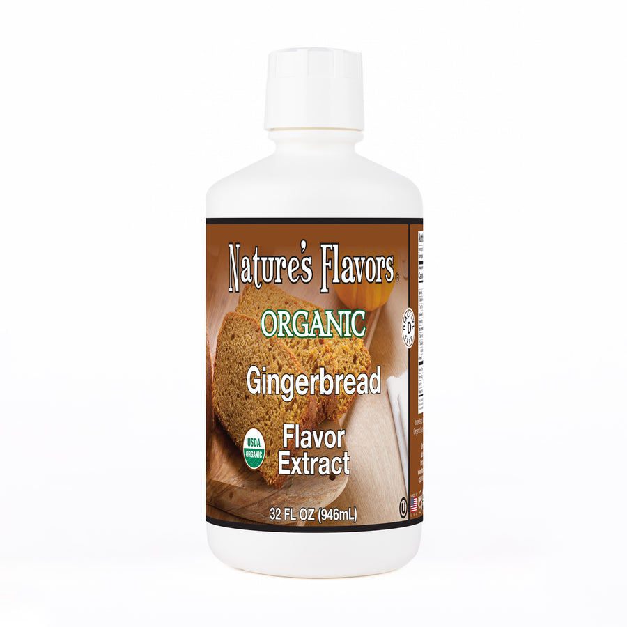 Organic Gingerbread Flavor Extract Without Diacetyl