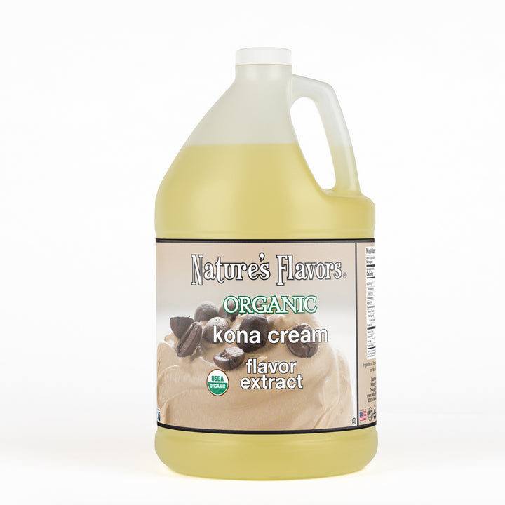 Organic Kona Cream Flavor Extract Without Diacetyl