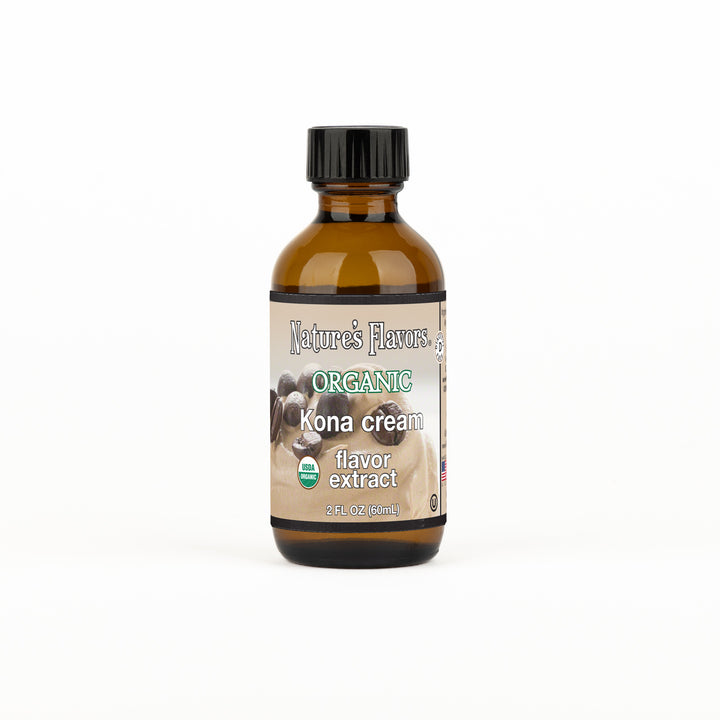 Organic Kona Cream Flavor Extract Without Diacetyl