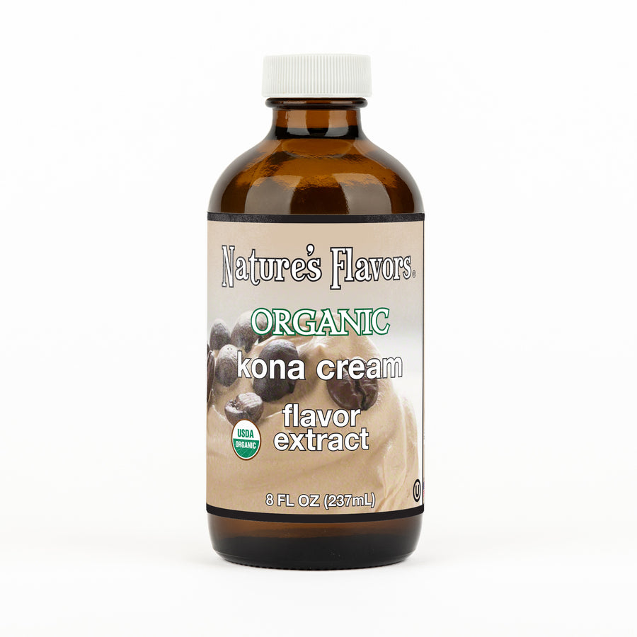 Organic Kona Cream Flavor Extract Without Diacetyl