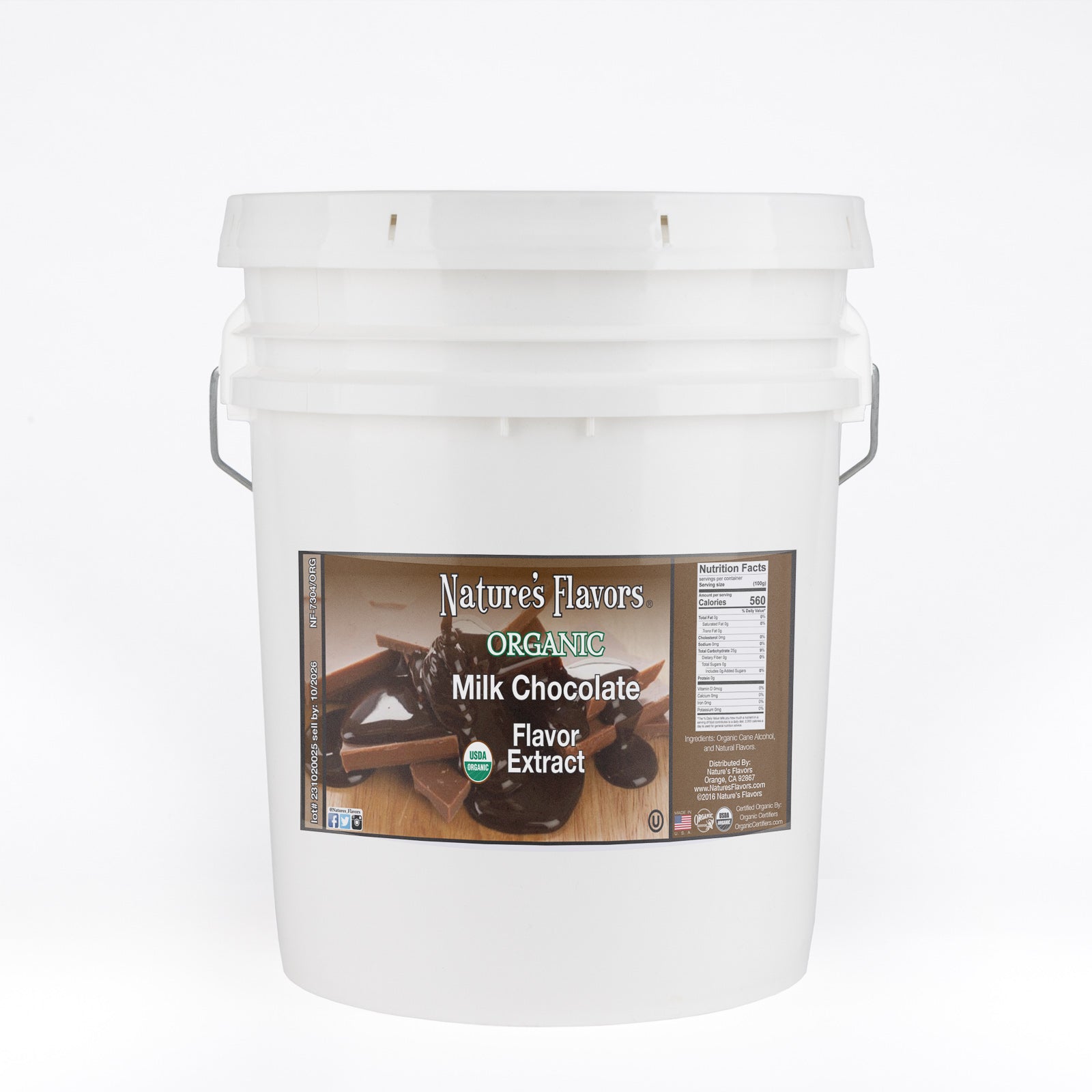 Organic Milk Chocolate Extract | Nature's Flavors