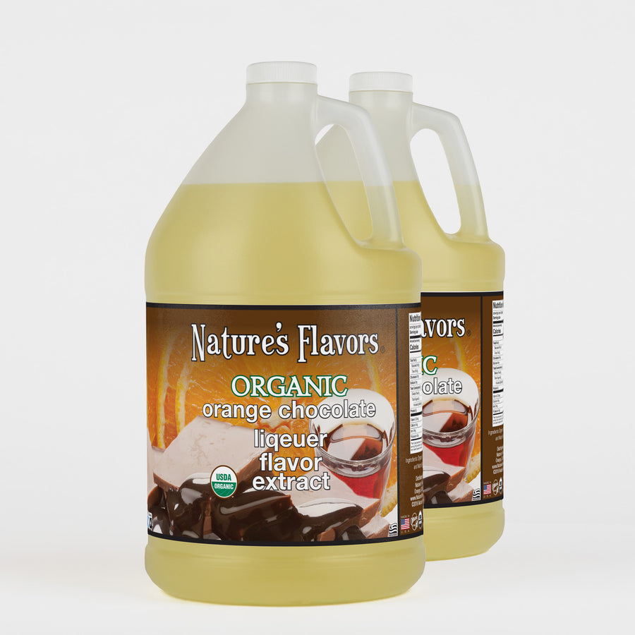 Orange Chocolate Liqueur Flavor Extract, Organic