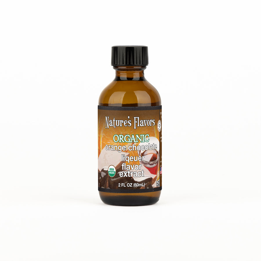Orange Chocolate Liqueur Flavor Extract, Organic