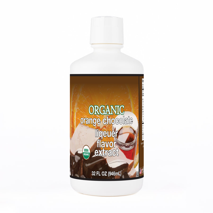 Orange Chocolate Liqueur Flavor Extract, Organic