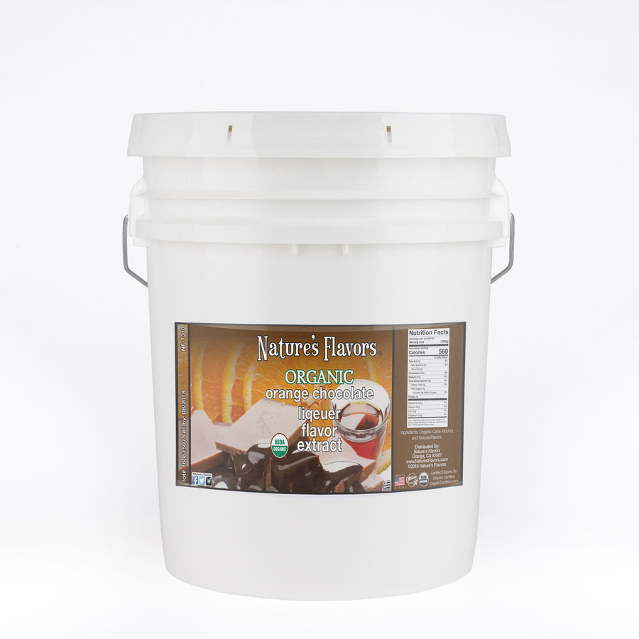 Orange Chocolate Liqueur Flavor Extract, Organic