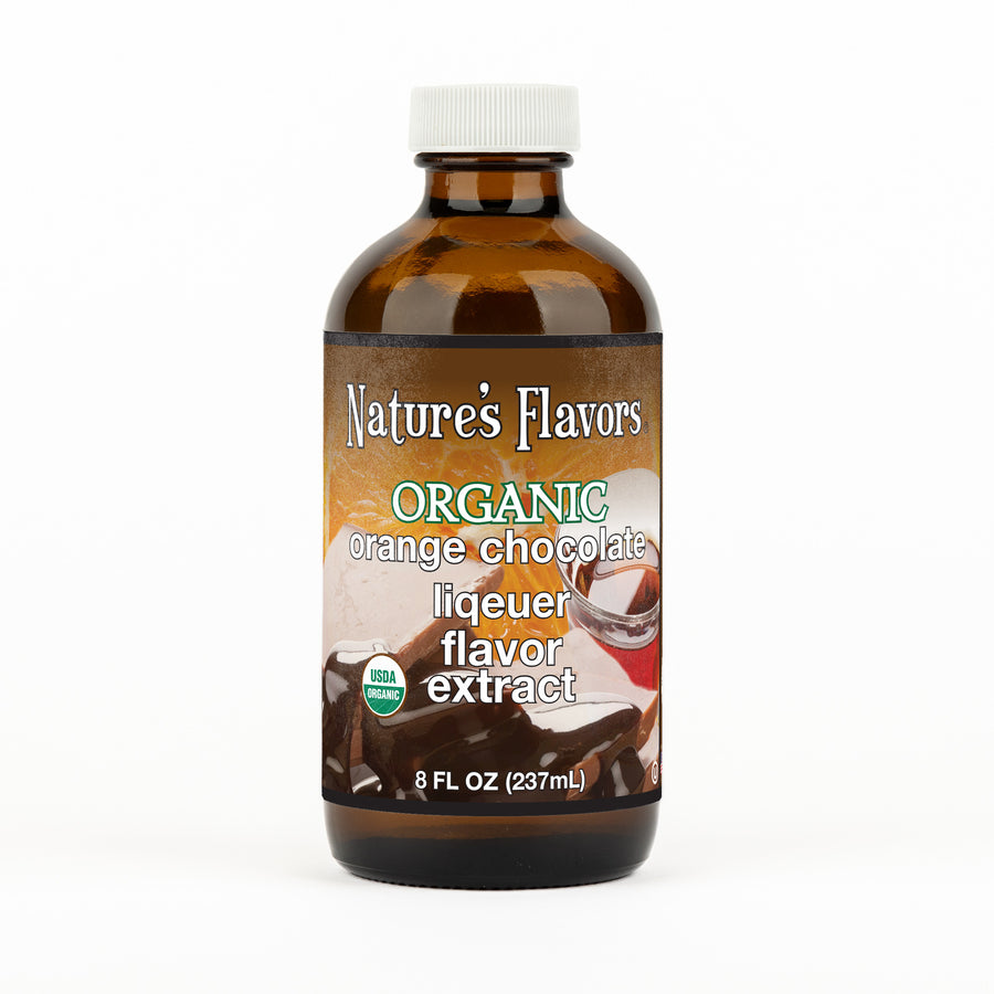 Orange Chocolate Liqueur Flavor Extract, Organic