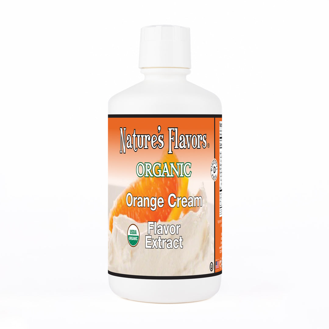 Organic Orange Cream Flavor Extract Without Diacetyl