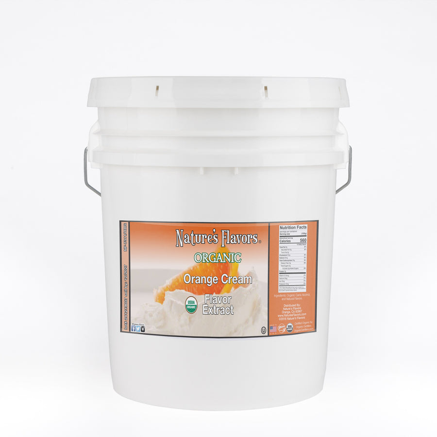 Orange Cream Flavor Extract, Organic