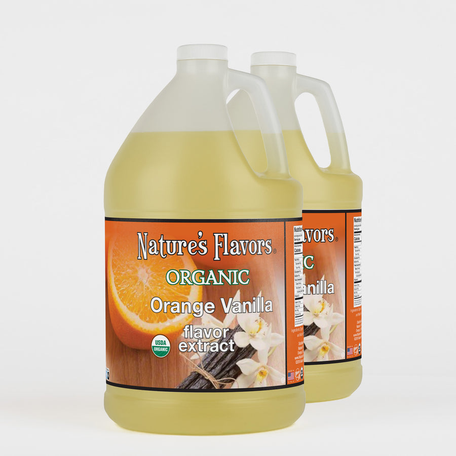 Orange Vanilla Flavor Extract, Organic