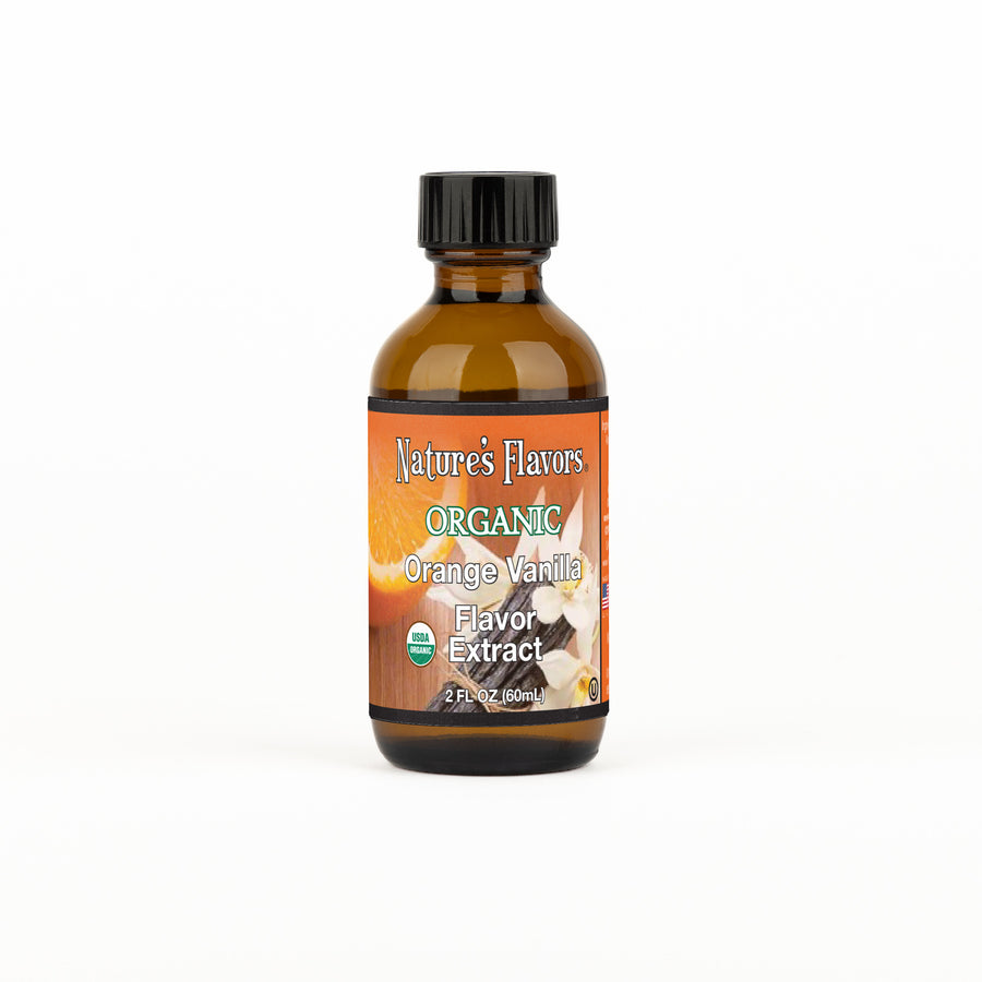 Orange Vanilla Flavor Extract, Organic
