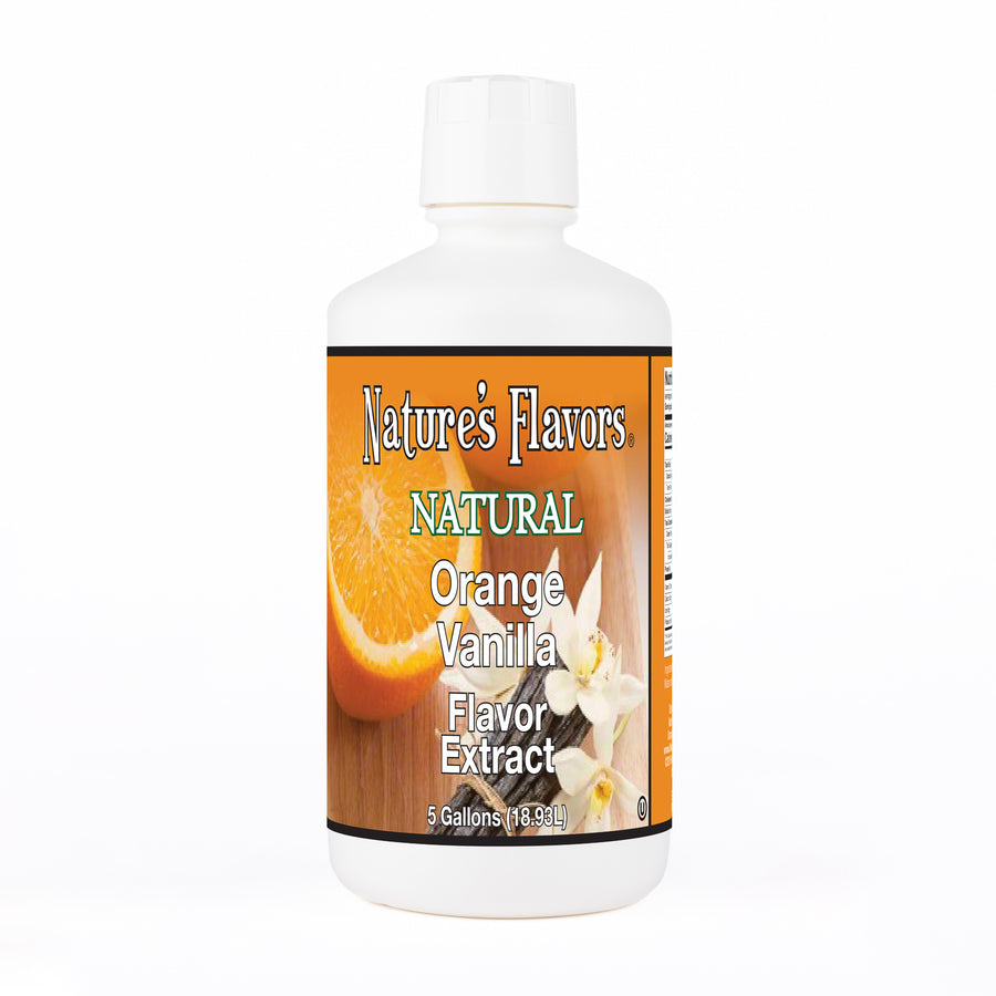 Orange Vanilla Flavor Extract, Natural