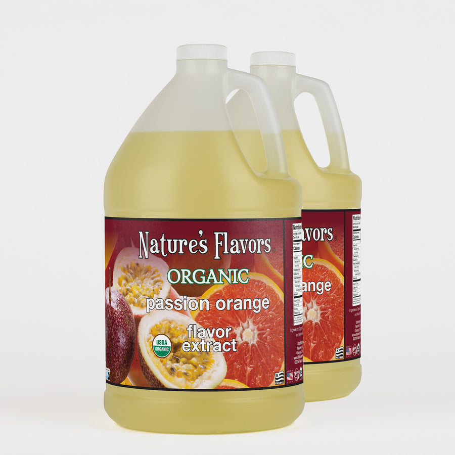 Organic Passion Orange Flavor Extract Without Diacetyl