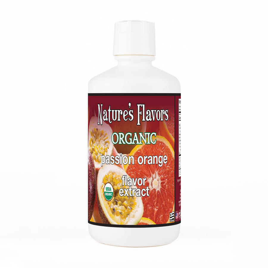 Organic Passion Orange Flavor Extract Without Diacetyl