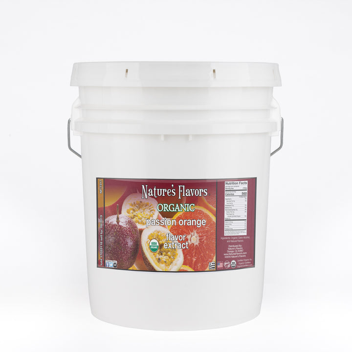 Organic Passion Orange Flavor Extract Without Diacetyl