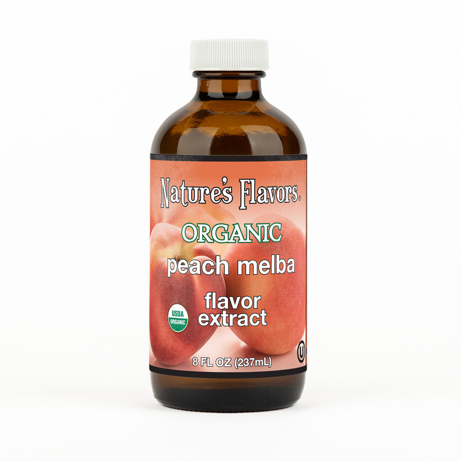 Peach Melba Flavor Extract, Organic