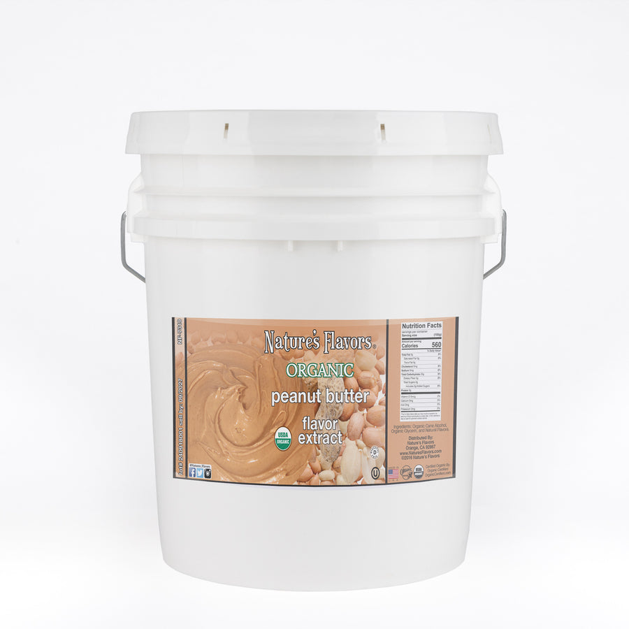 Peanut Butter Flavor Extract, Organic