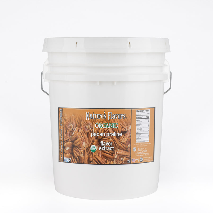Organic Pecan Praline Flavor Extract Without Diacetyl