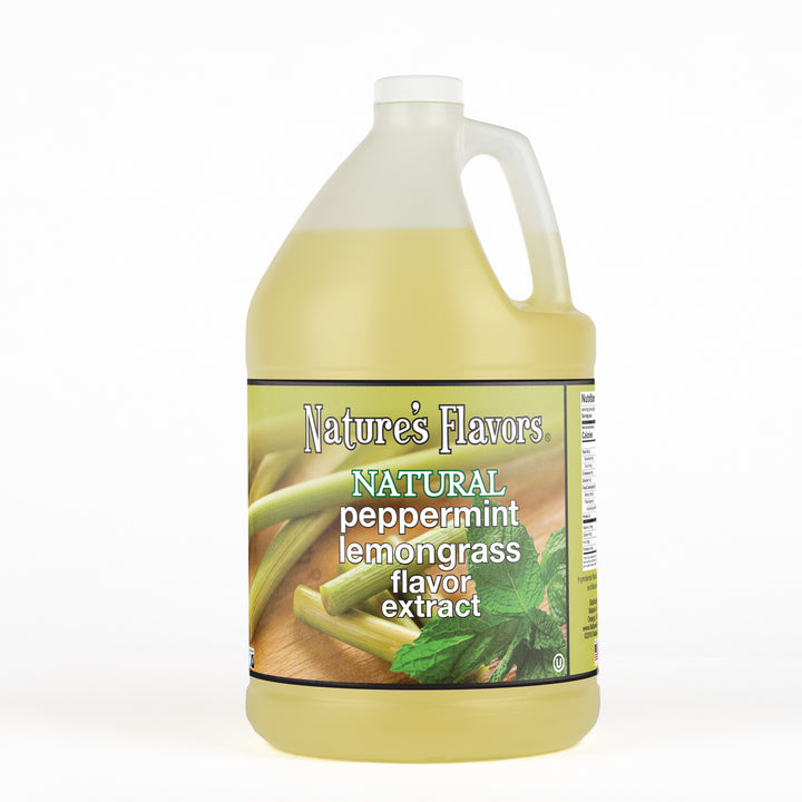 Peppermint Lemongrass Flavor Extract, Natural