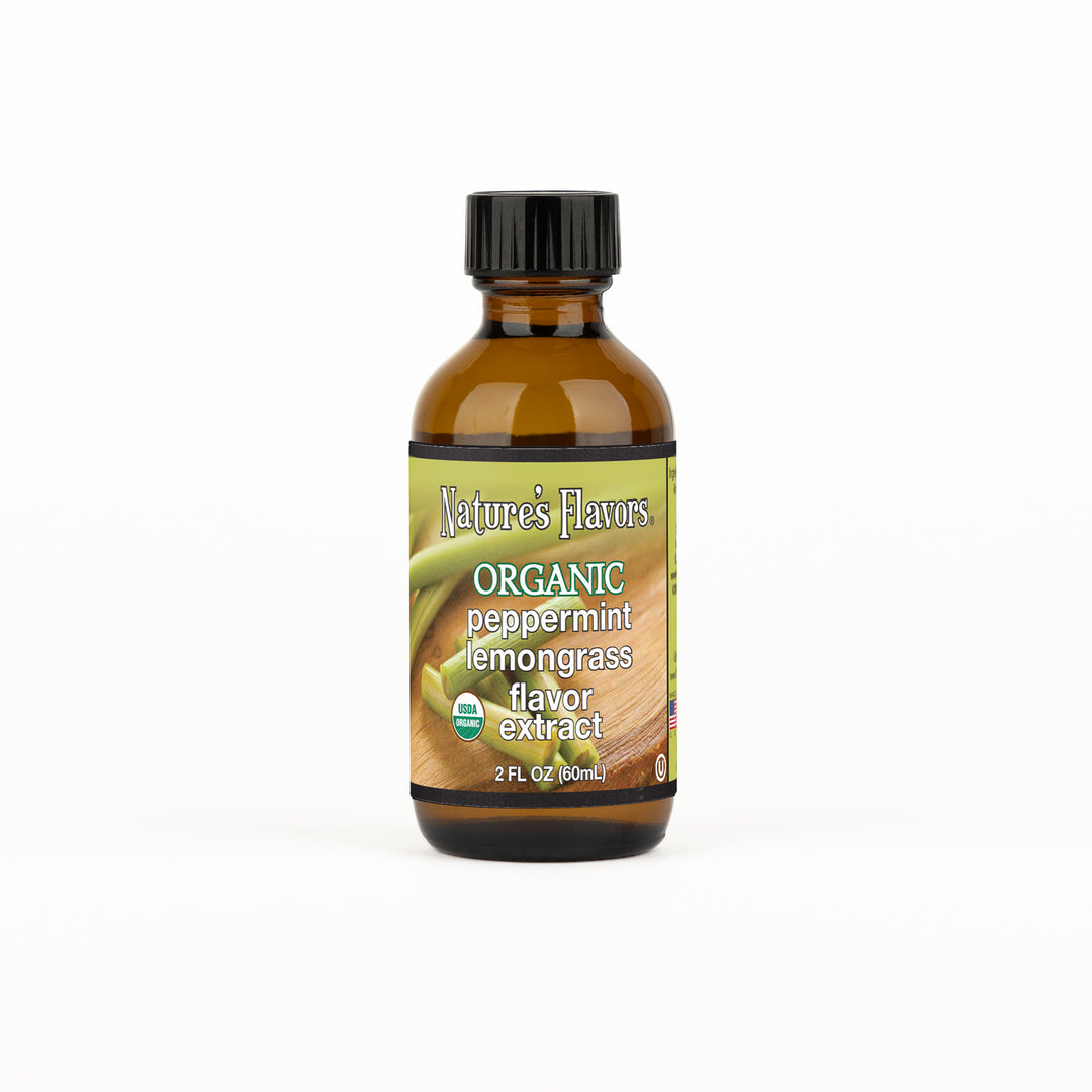 Organic Peppermint Lemongrass Flavor Extract Without Diacetyl