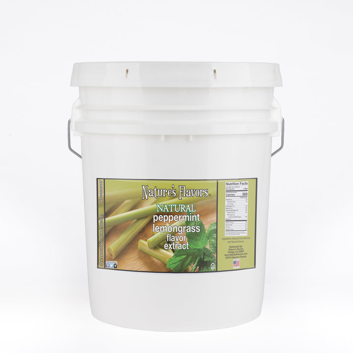 Peppermint Lemongrass Flavor Extract, Natural