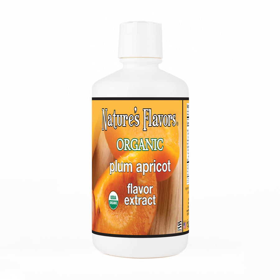 Plum Apricot Flavor Extract, Organic