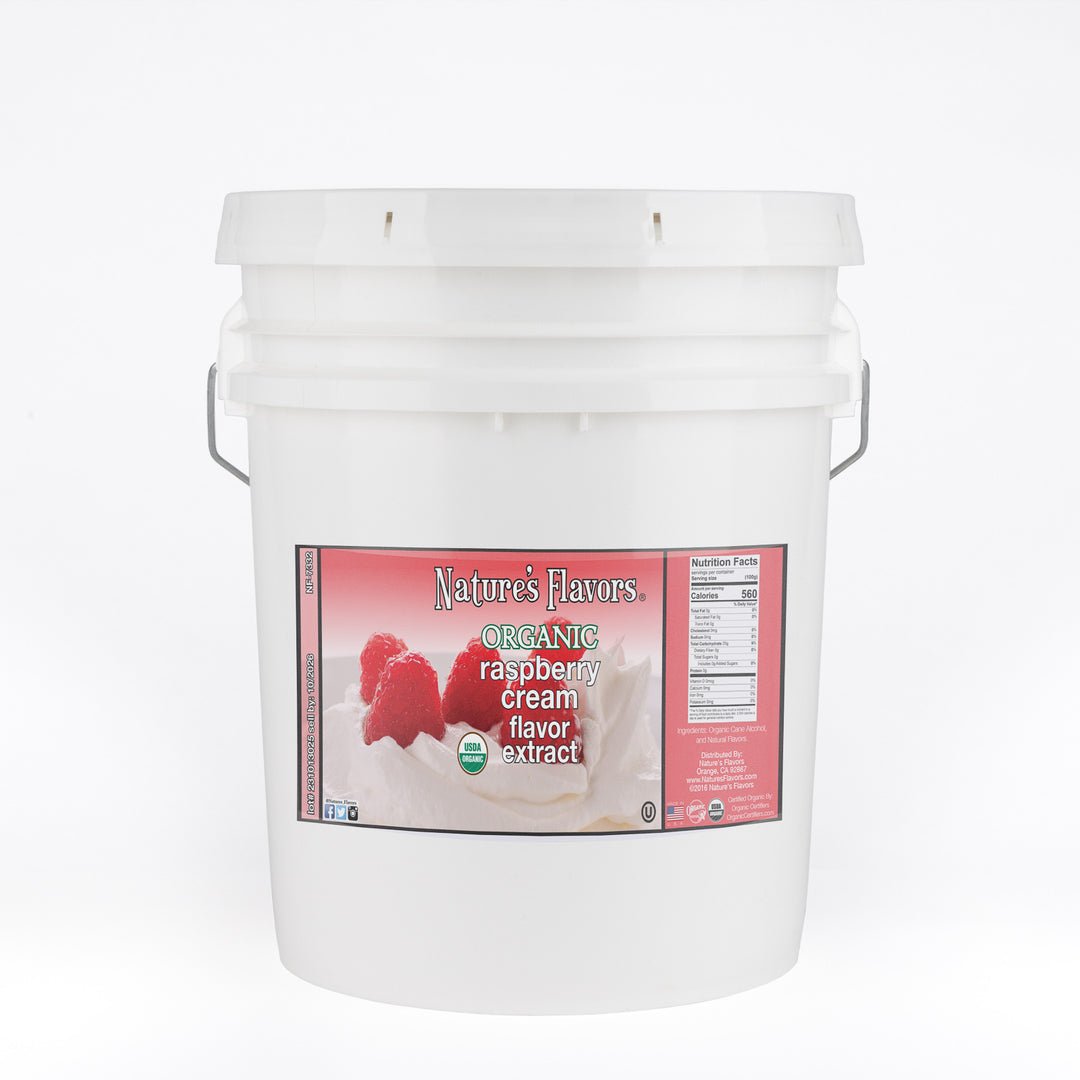 Organic Raspberry Cream Flavor Extract Without Diacetyl