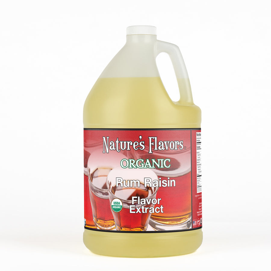 Rum Raisin Flavor Extract, Organic