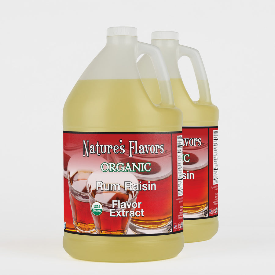 Rum Raisin Flavor Extract, Organic