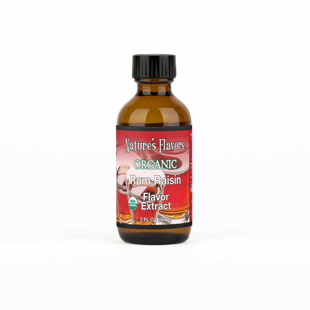 Rum Raisin Flavor Extract, Organic
