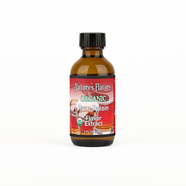 Rum Raisin Flavor Extract, Organic