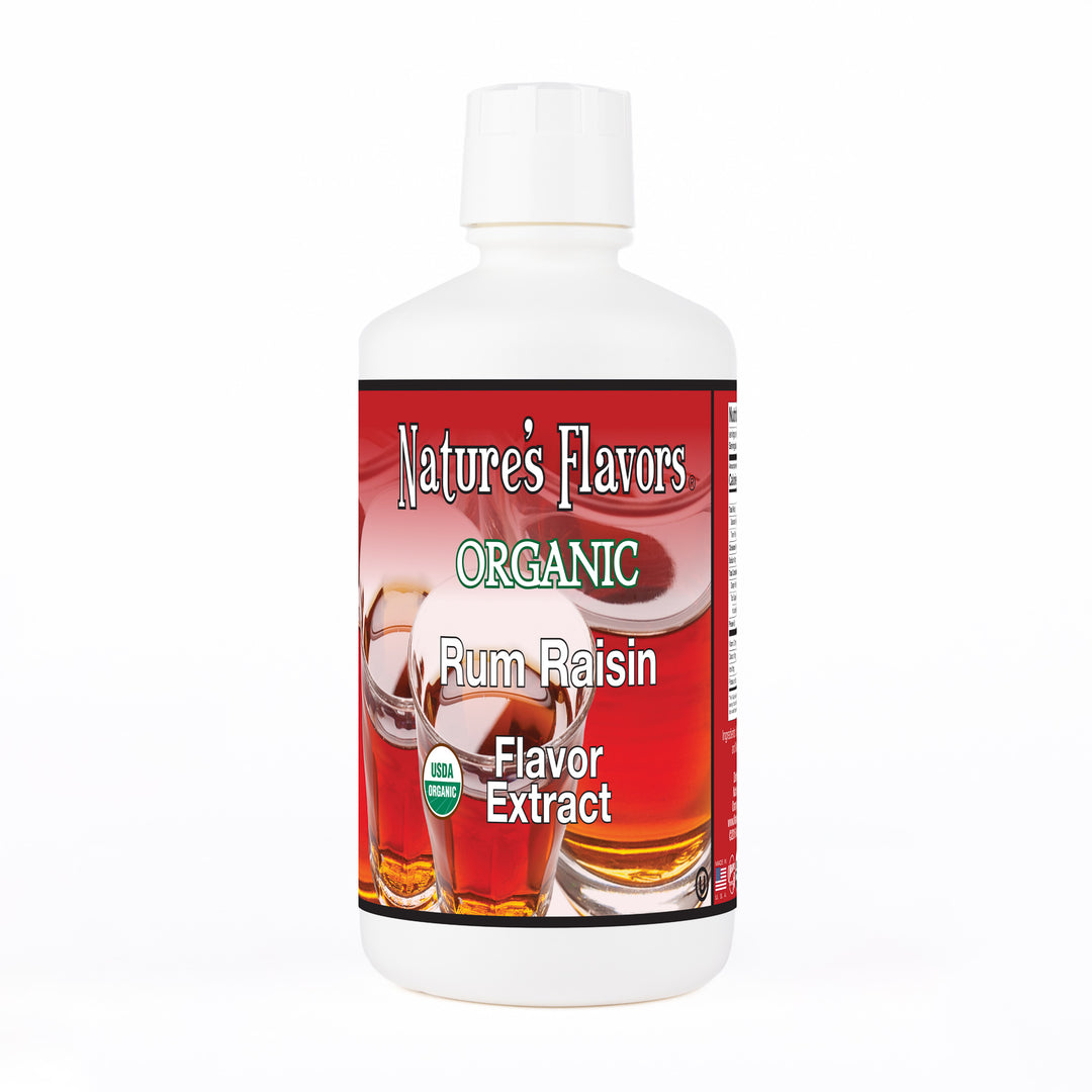 Rum Raisin Flavor Extract, Organic
