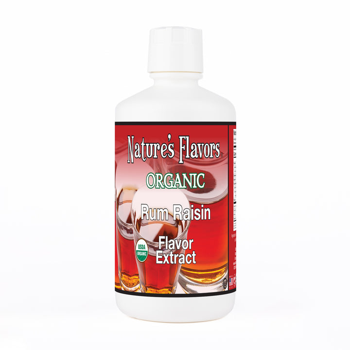 Rum Raisin Flavor Extract, Organic