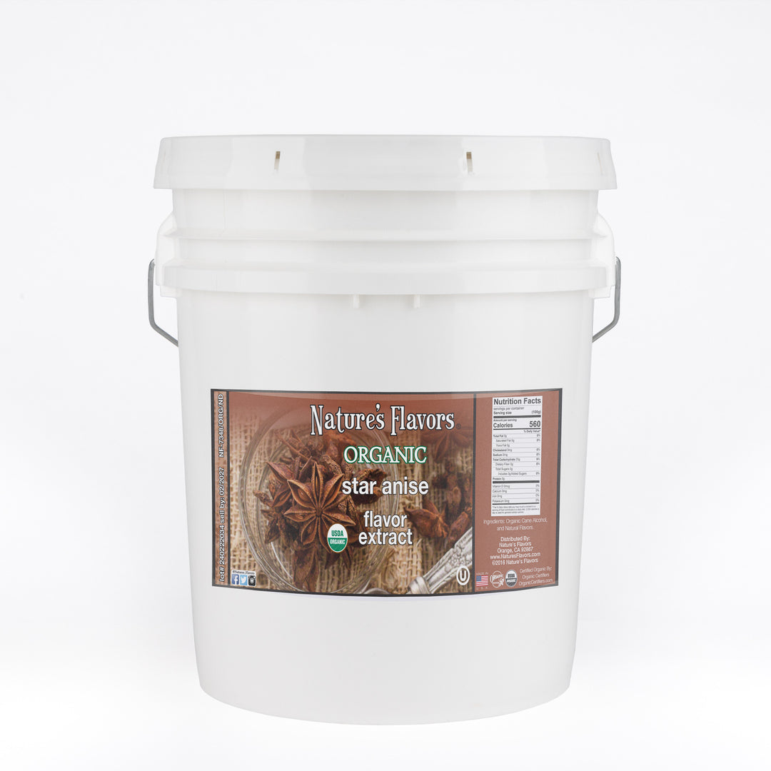 Organic Star Anise Flavor Extract Without Diacetyl