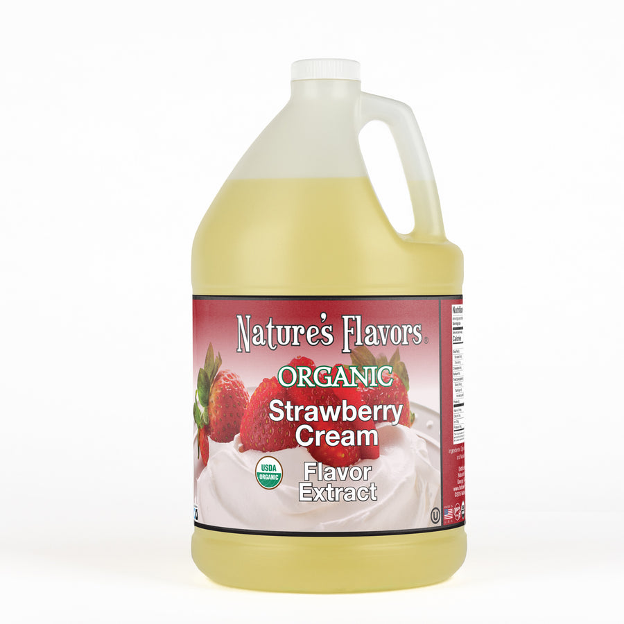 Organic Strawberry Cream Flavor Extract Without Diacetyl