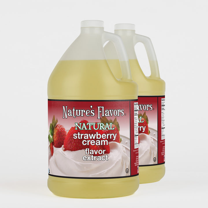 Strawberry Cream Flavor Extract, Natural