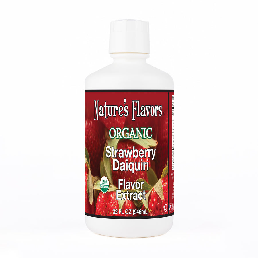 Organic Strawberry Daiquiri Flavor Extract Without Diacetyl