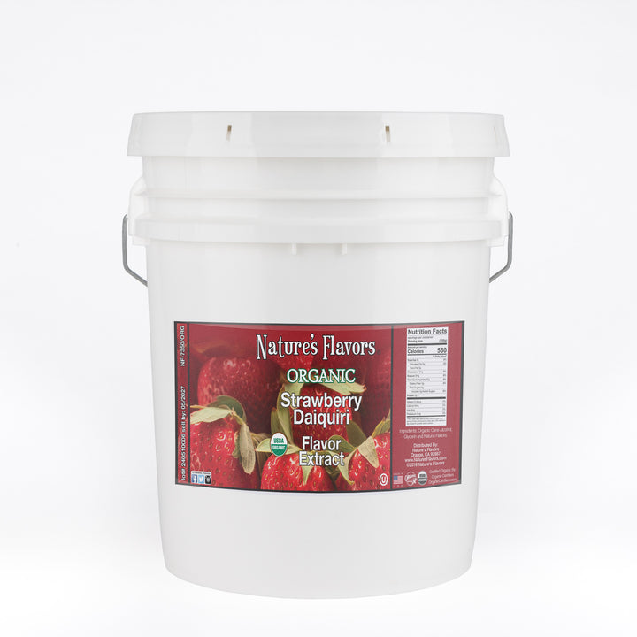 Organic Strawberry Daiquiri Flavor Extract Without Diacetyl