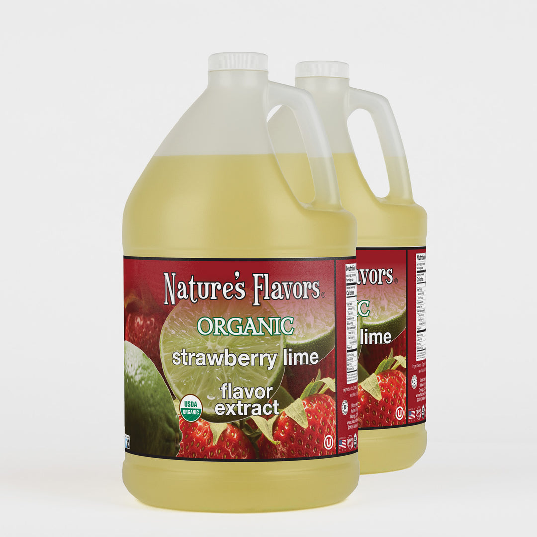 Organic Strawberry Lime Flavor Extract Without Diacetyl