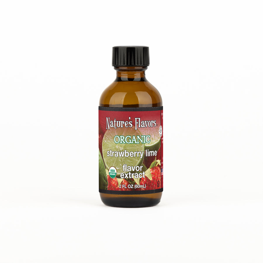Organic Strawberry Lime Flavor Extract Without Diacetyl