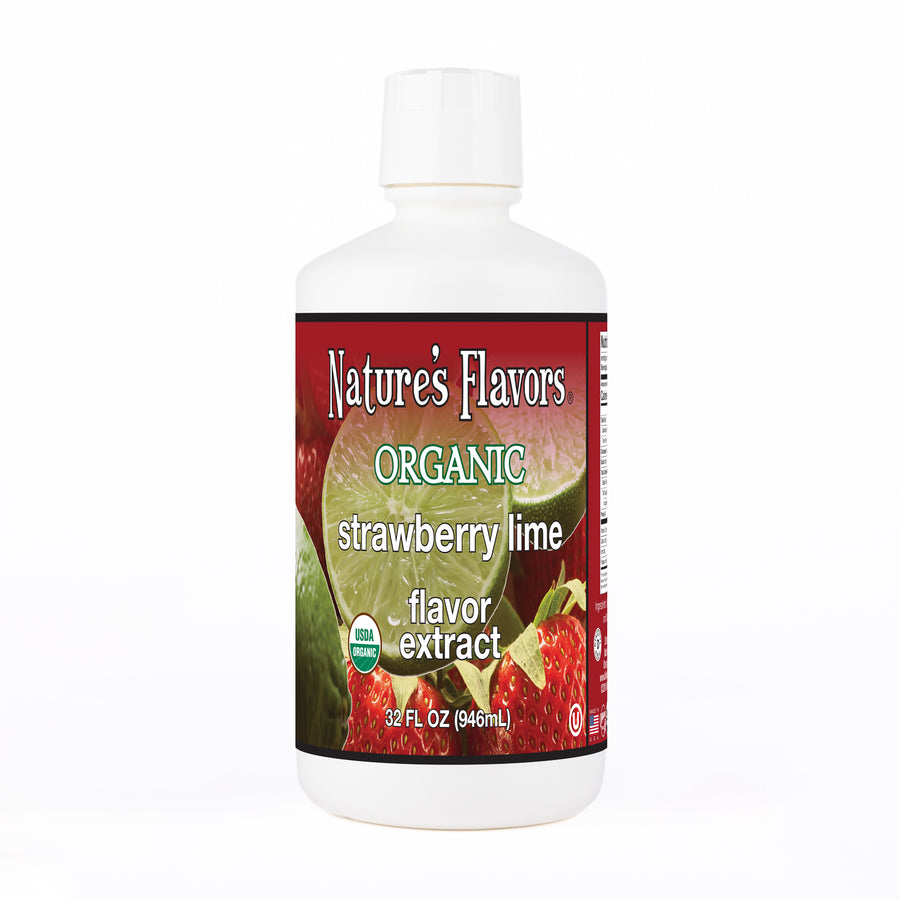 Organic Strawberry Lime Flavor Extract Without Diacetyl