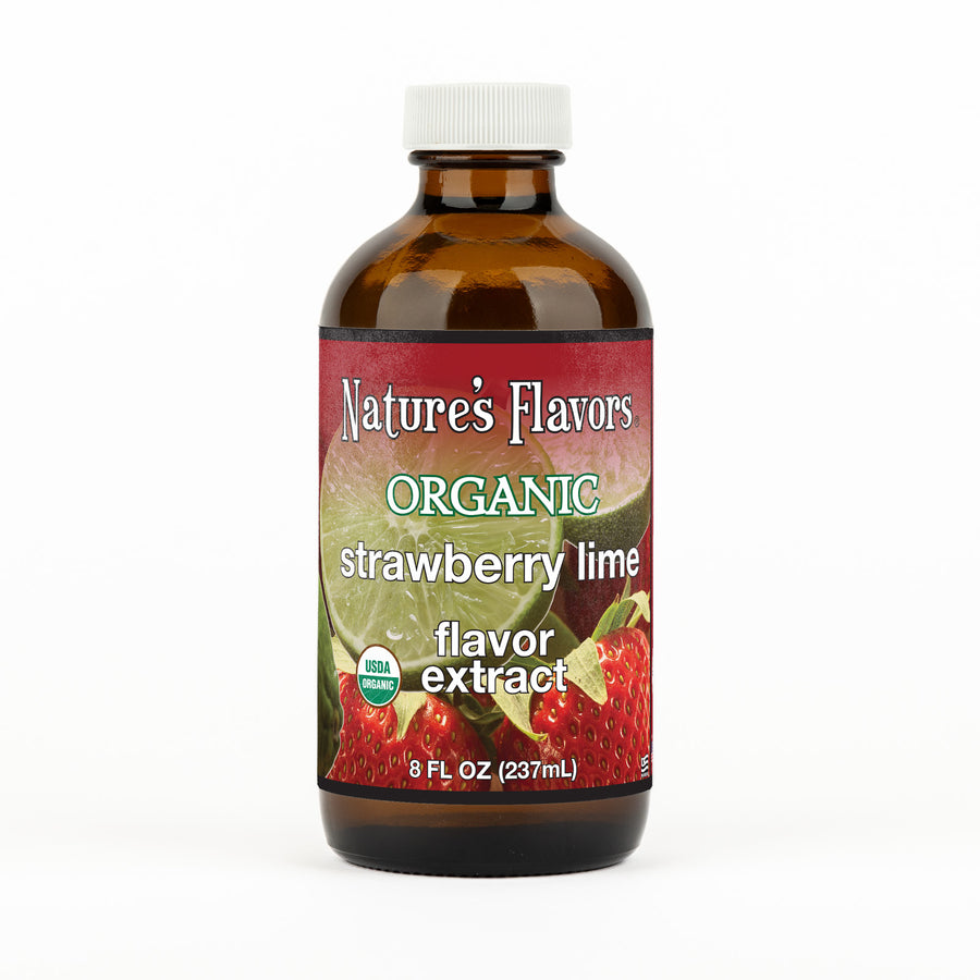 Strawberry Lime Flavor Extract, Organic