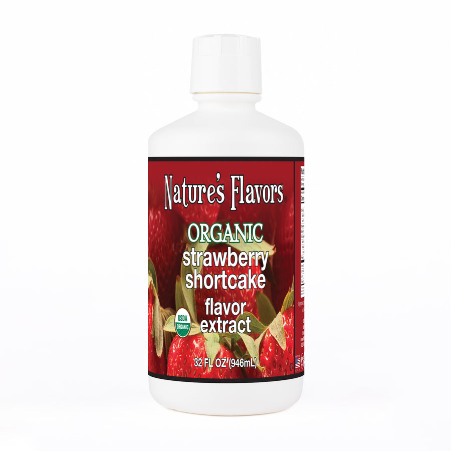 Strawberry Shortcake Flavor Extract, Organic