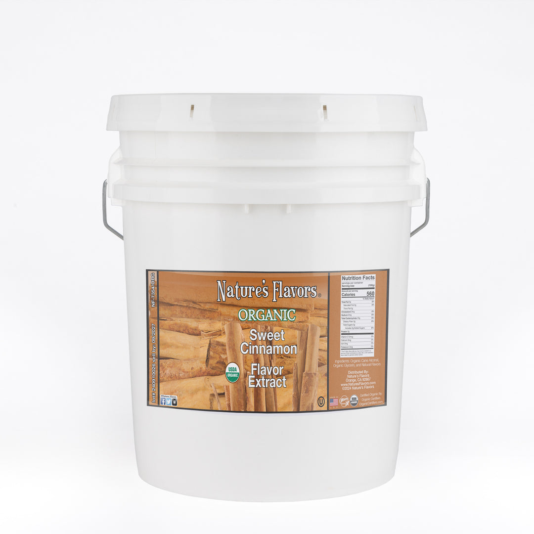 Sweet Cinnamon Flavor Extract, Organic