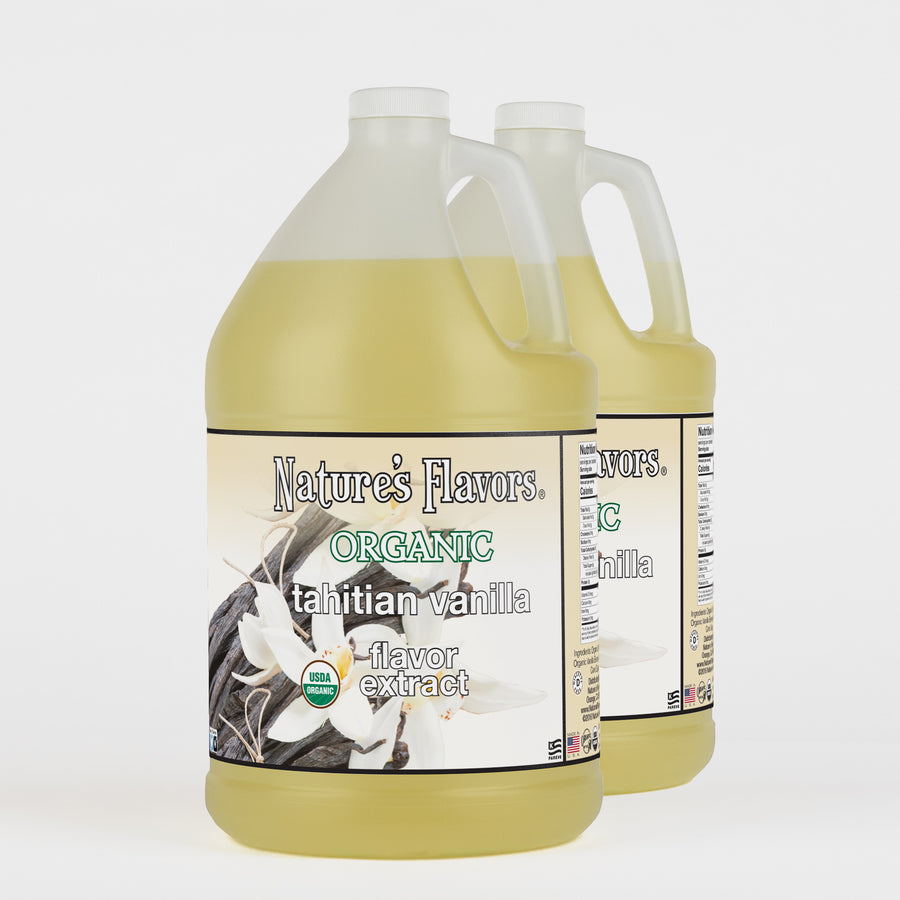 Organic Tahitian Vanilla Flavor Extract Without Diacetyl