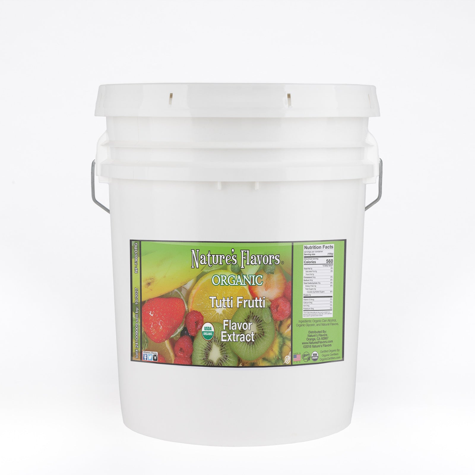 Organic Tutti Frutti Extract | Nature's Flavors